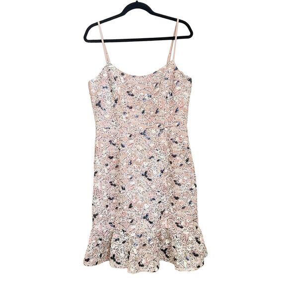 Dress the Population NWT Jill sequin cocktail dress sz L - Picture 2 of 8